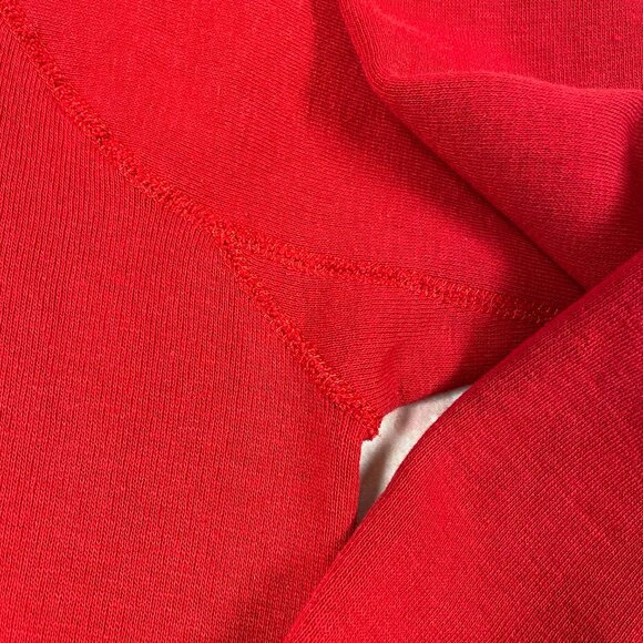 Indiana University Red Hooded Sweatshirt - Well Made / Used - Large - Picture 14 of 15